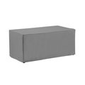Crosley Outdoor Rectangular Table Furniture Cover; Gray CO7502-GY